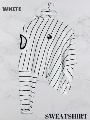 Marc Luarente Full Sleeve Striped Men Sweatshirt