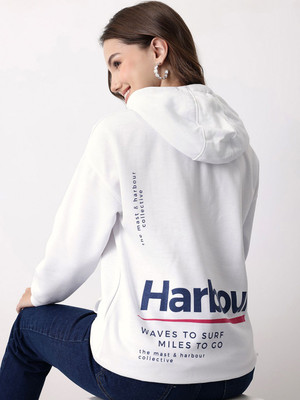 Mast & Harbour Full Sleeve Printed Women Sweatshirt