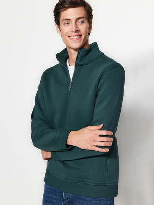 Mast & Harbour Full Sleeve Solid Men Sweatshirt
