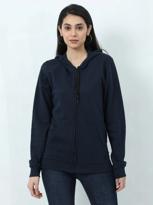 Wafaa Full Sleeve Solid Women Sweatshirt