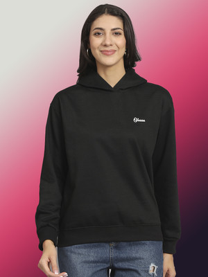 OBAAN Full Sleeve Solid Women Sweatshirt