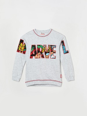 Fame Forever by Lifestyle Full Sleeve Solid Boys Sweatshirt