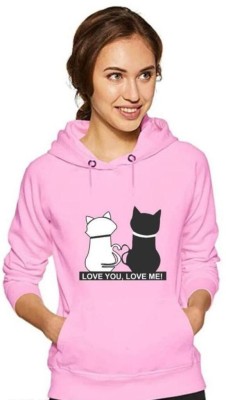 nakash Full Sleeve Animal Print Girls Reversible Sweatshirt