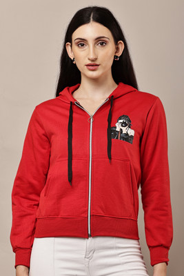 1stLov Full Sleeve Graphic Print Women Sweatshirt