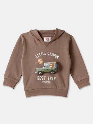 R&B Full Sleeve Self Design Baby Boys Sweatshirt