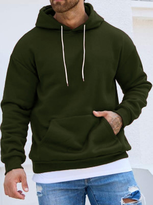 TQH Full Sleeve Solid Men Sweatshirt