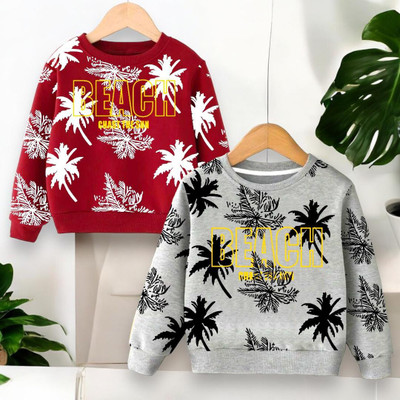 toystshirt Full Sleeve Printed Baby Boys & Baby Girls Sweatshirt