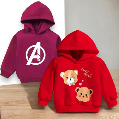 toystshirt Full Sleeve Printed Boys & Girls Sweatshirt