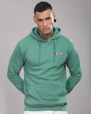 FASHLOOK Full Sleeve Solid, Printed Men Sweatshirt