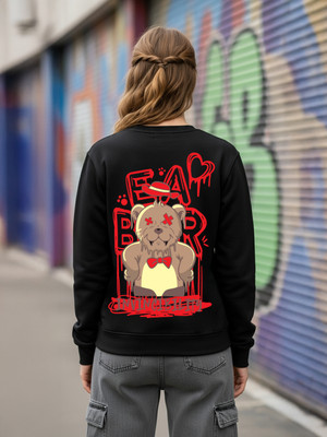 Benny Brooks Full Sleeve Printed Women Sweatshirt