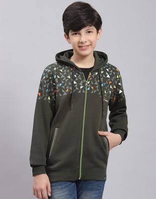 MONTE CARLO Full Sleeve Printed Boys Sweatshirt
