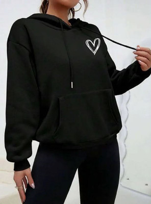 FLAXWEAR Full Sleeve Printed Women Sweatshirt