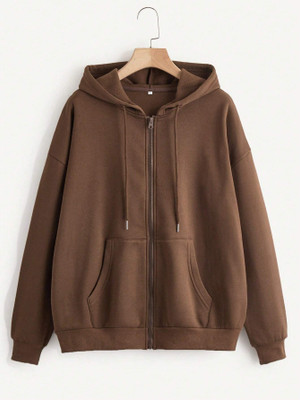 Else & What Full Sleeve Solid Women Sweatshirt