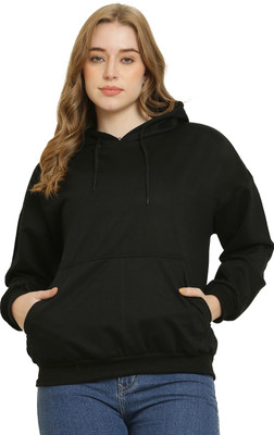 universal traderss Full Sleeve Solid Women Sweatshirt
