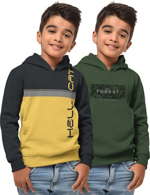 Hellcat Full Sleeve Printed Boys Sweatshirt