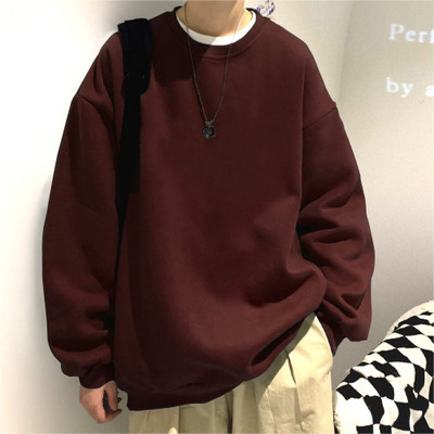 SONIBROS Full Sleeve Solid Men Sweatshirt