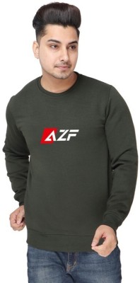 AZF Full Sleeve Printed Men Sweatshirt