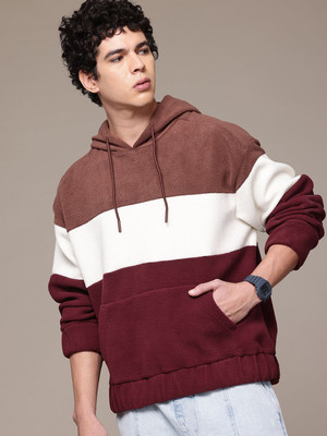 Roadster Full Sleeve Color Block Men Sweatshirt