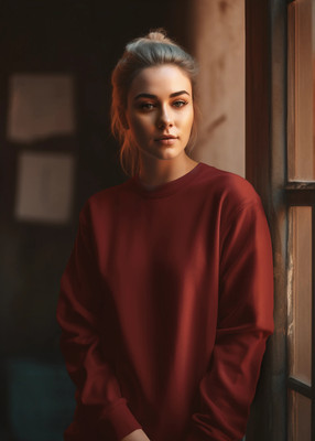 COLOR CAPITAL Full Sleeve Solid Women Sweatshirt