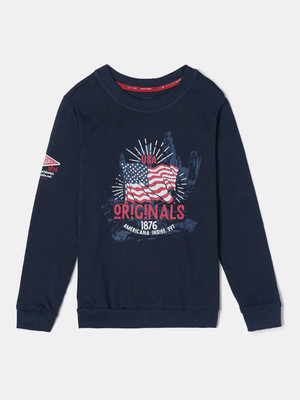 JOCKEY Full Sleeve Printed Boys Sweatshirt