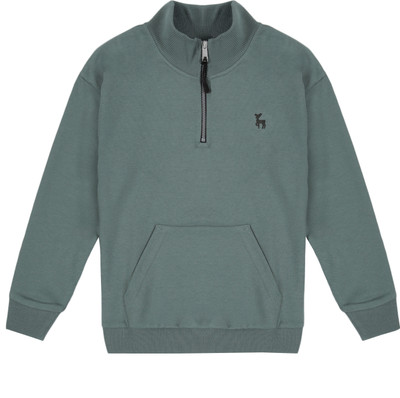 Plum Tree Full Sleeve Solid Boys Sweatshirt