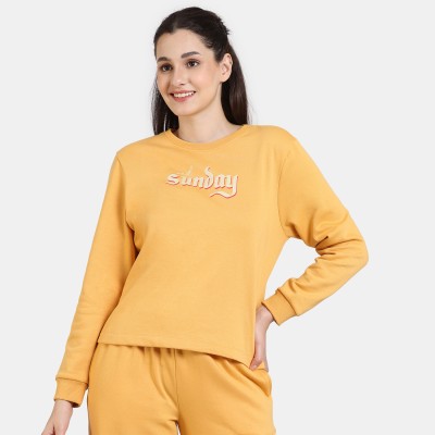 Coucou by Zivame Full Sleeve Printed Women Sweatshirt