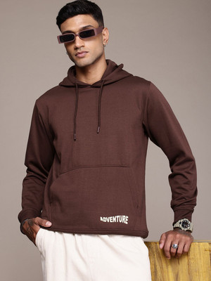 Roadster Full Sleeve Solid Men Sweatshirt