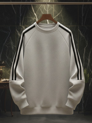 FashionAndYOUTH Full Sleeve Striped Men Sweatshirt