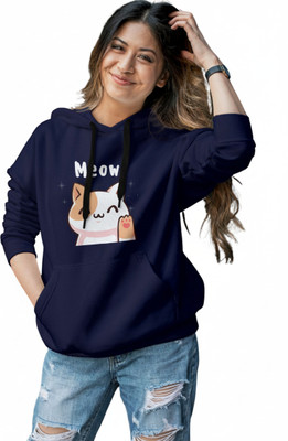EZCLOTHING Full Sleeve Printed Women Sweatshirt