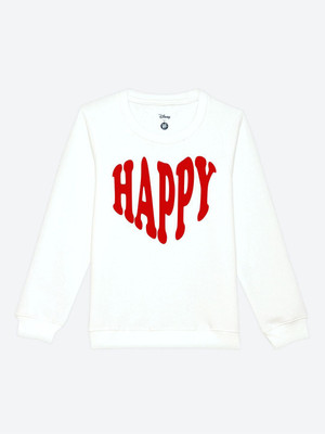 Yk Full Sleeve Printed Girls Sweatshirt