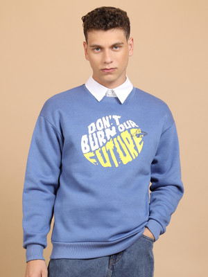 HIGHLANDER Full Sleeve Printed Men Sweatshirt
