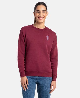 JOCKEY Full Sleeve Printed Women Sweatshirt