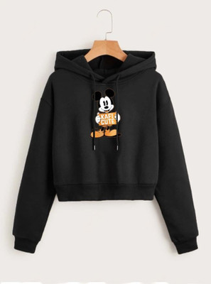 HOC Full Sleeve Graphic Print Women Sweatshirt