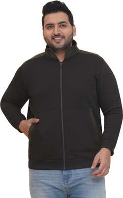 JOHN PRIDE Full Sleeve Solid Men Sweatshirt