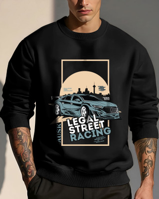 ENITOR Full Sleeve Printed Men Sweatshirt
