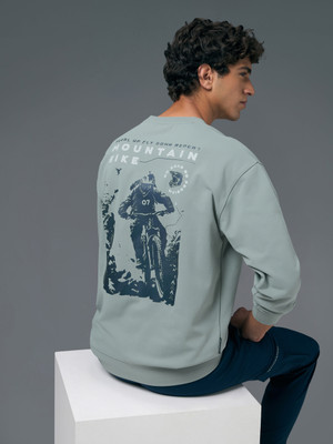 TECHNOSPORT Full Sleeve Graphic Print Men Sweatshirt