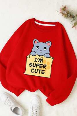 Stylezone Full Sleeve Graphic Print Men & Women Sweatshirt