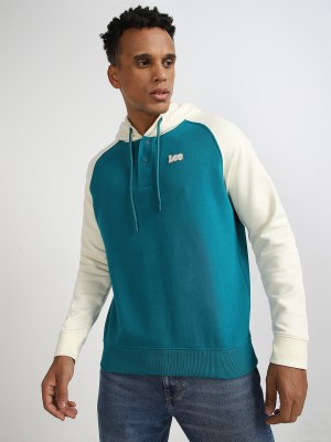 LEE Full Sleeve Color Block Men Sweatshirt