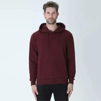 RS FASHIONS TREND Full Sleeve Solid Men Sweatshirt
