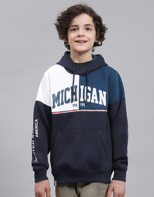 MONTE CARLO Full Sleeve Printed Boys Sweatshirt
