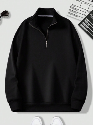 IMSA MODA Full Sleeve Solid Men Sweatshirt