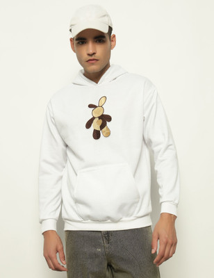 WOXEN Full Sleeve Applique Men Sweatshirt