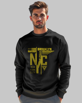 AUSK Full Sleeve Graphic Print Men Sweatshirt
