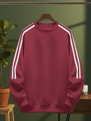 FashionAndYOUTH Full Sleeve Striped Men Sweatshirt