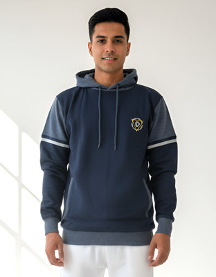 Dollar Full Sleeve Solid Men Sweatshirt