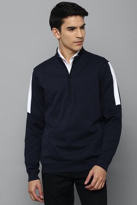 LOUIS PHILIPPE Full Sleeve Color Block Men Sweatshirt