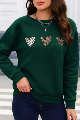 ACTLIVE Full Sleeve Printed Women Sweatshirt