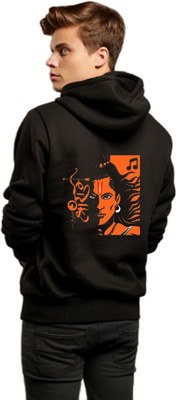 Be Crazy Full Sleeve Graphic Print Men Sweatshirt
