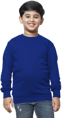 KAVYA Full Sleeve Self Design Boys Sweatshirt