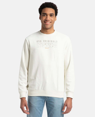 JOCKEY Full Sleeve Printed Men Sweatshirt